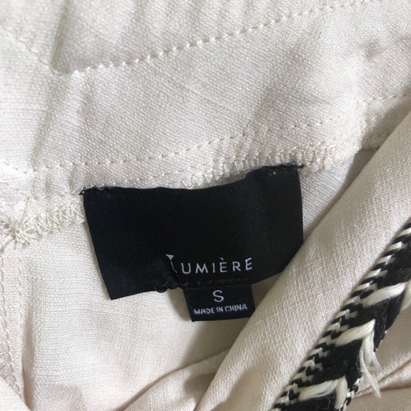 🌞 Lumiere Tank Top with Black Pattern Sz Small - Picture 6 of 8